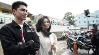 Kini Athalla Naufal sudah punya gandengan baru. (Foto: Palevi/detikcom) 