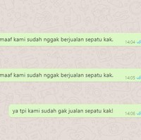 Mohon maaf kak, ini gimana ceritanya sih orang sudah tutup tapi dipaksa buat jualan lagi? Benar-benar deh ya ulah netizen. Foto: Twitter.com/@txtdarionlineshop