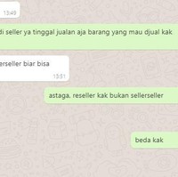 Kalau tadi relerer sekarang sellerseller.. Ada-ada aja emang nih netizen. Jadi pengin ikutan bales rasanya. Foto: Twitter.com/@txtdarionlineshop