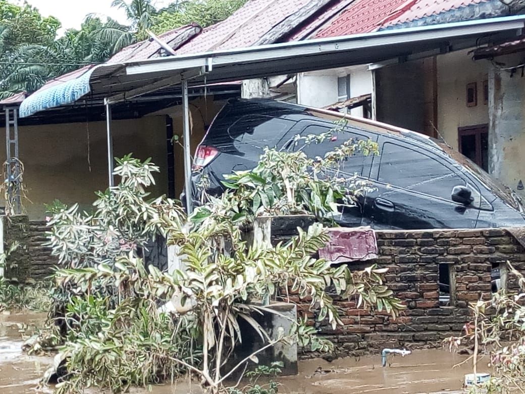 The impact of the floods in Medan (Datuk Haris-detikcom)