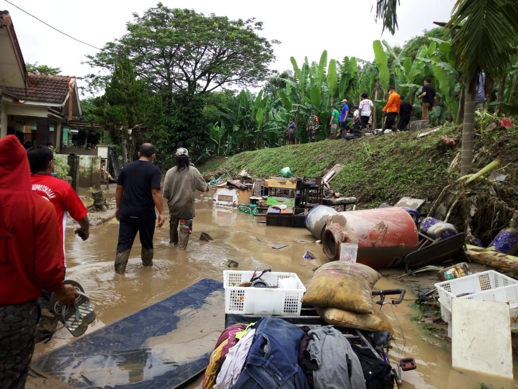 The impact of the floods in Medan (Datuk Haris-detikcom)