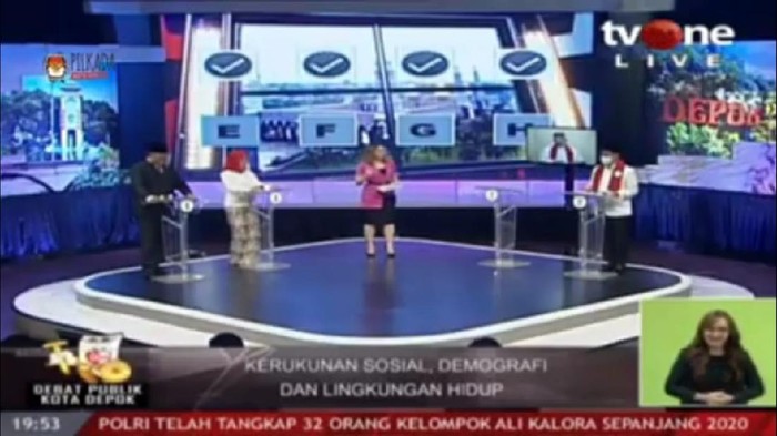 Debat Pilkada Depok
