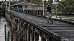 Menengok Kondisi Dermaga Batu Panjang Rupat yang Tak Terawat