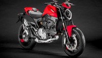 Desain sasis teralis yang sebelumnya diekspos, sekarang sudah tidak ada berkat penggunaan rangka baru. Foto: Ducati