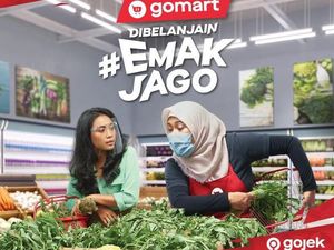 Kini Belanja Bahan Makanan Online di GoMart Bisa Dipilihin Emak-emak