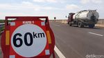 Hati-hati! Jalan Tol Palembang-Kayu Agung Banyak Lubang