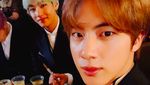 Jin BTS Ulang Tahun ke-29, Ini Momennya Makan Pasta dan Fried Chicken