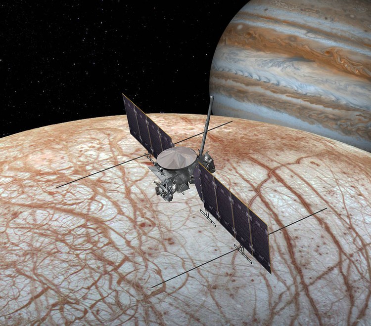 Jupiter Europa Jupiter Europa