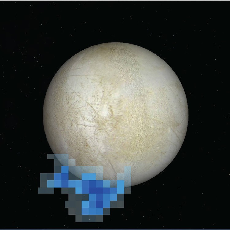 Jupiter Europa Jupiter Europa