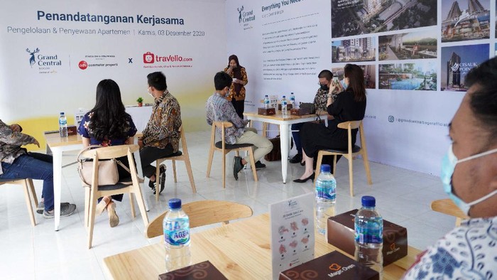 Travelio sebagai brand operator pengelola unit apartemen kini juga melebarkan sayapnya menjalin kerjasama dengan 
Grand Central Bogor.