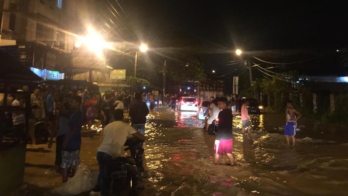 Kondisi banjir di Tanjung Selamat Medan, Sumut
