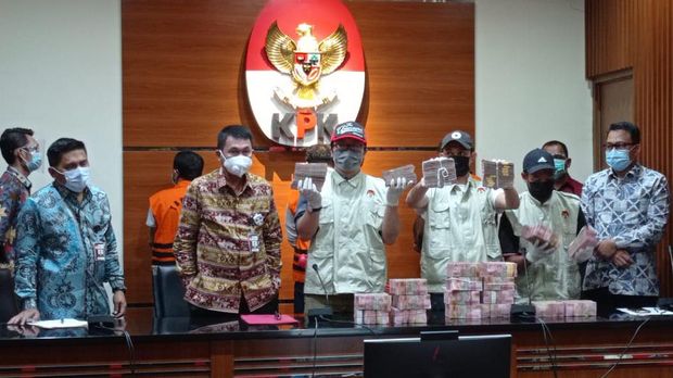 KPK konpers OTT Bupati Banggai Laut