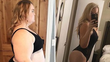 Saya mendukung untuk menurunkan berat badan atau tidak menurunkan berat badan. Cintai diri Anda apa pun yang terjadi dan cintai diri Anda sendiri melalui sebuah perjalanan! serunya. Foto: therealslimsammii via Bored Panda