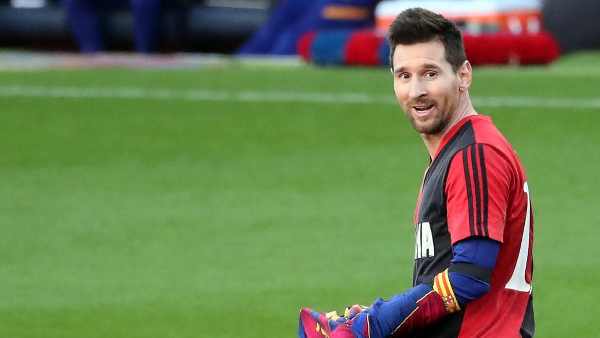 Lionel Messi belum diketahui apakah bakal lanjut di Barcelona. (Foto: AFP/J. BASSA)