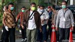 Momen Rombongan Bupati Banggai Laut Wenny Bukamo Tiba di KPK