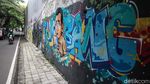 Muncul Grafiti DKI-1 Tumbang di Cikini