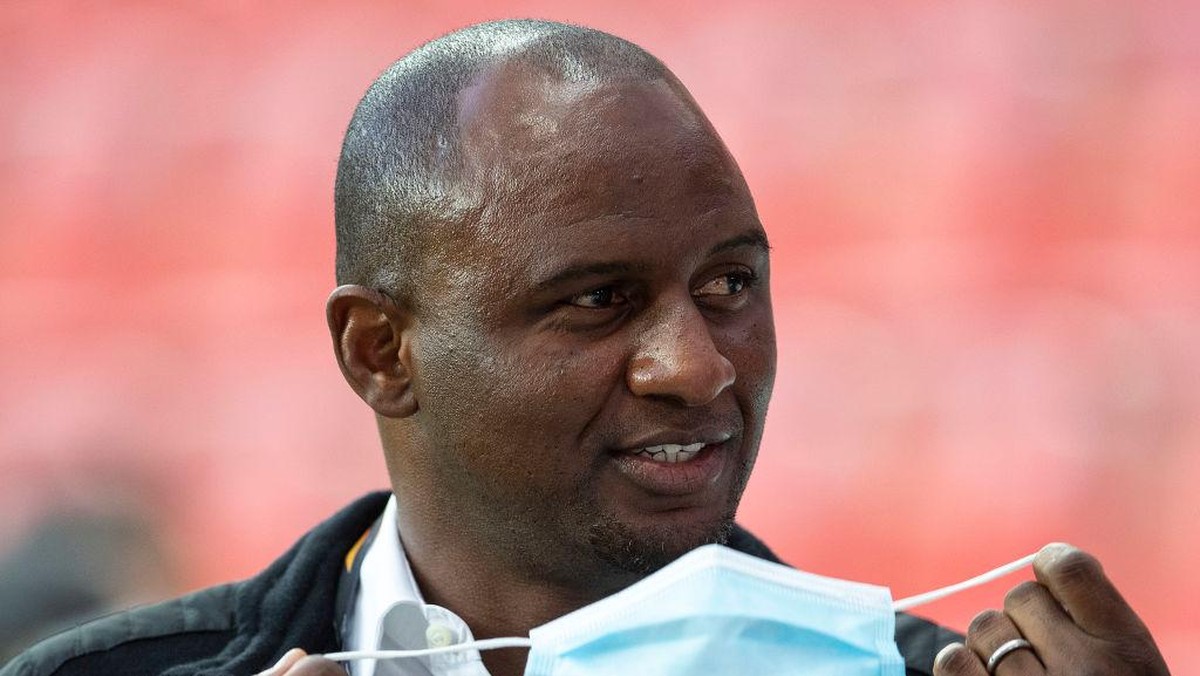 Patrick Vieira dipecat Nice (Getty Images/Pool)