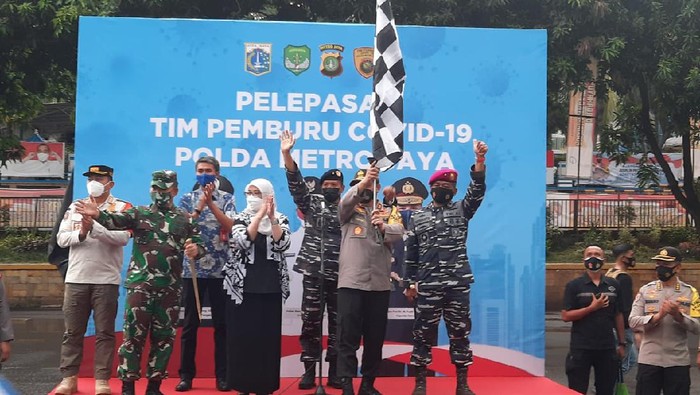 Polda Metro luncurkan Tim COVID-19 Hunter.