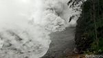 Potret Aliran Lahar Dingin Gunung Semeru