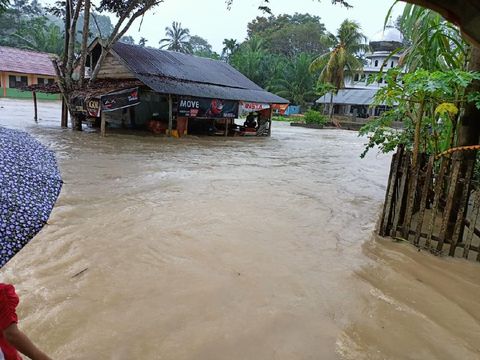 Sejumlah desa di Aceh Timur dan Aceh Tenggara terdampak banjir akibat hujan deras terus menerus (dok BPBA)