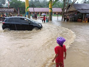 Sejumlah Desa di 2 Kabupaten di Aceh Terendam Banjir