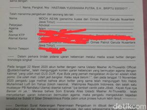 Ustadz Maaher yang Ditangkap dan Pernah Dilaporkan Hina Gus Dur Berujung Bui