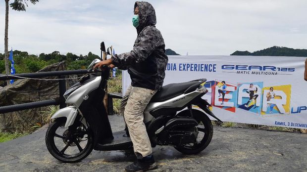Test Ride Yamaha Gear 125