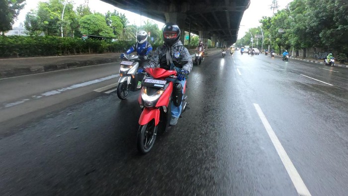 Test Ride Yamaha Gear 125