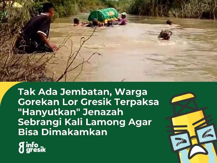 viral keranda seberangi sungai