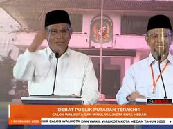 Akhiri Debat Pilkada Medan, Akhyar Nasution: Merdeka!