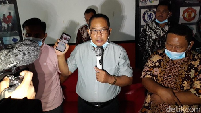 Calon Bupati Gunungkidul nomor urut 01 Sutrisna Wibawa, Sabtu (5/12/2020).