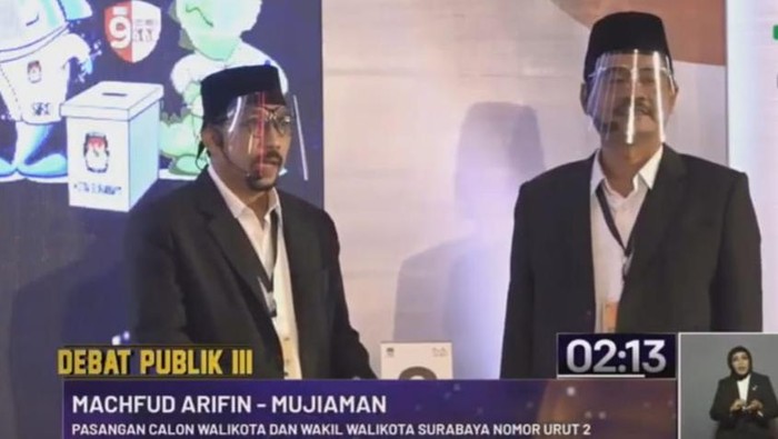 debat ketiga pilwali surabaya