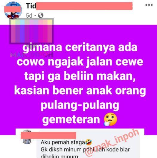 Duh! Cewek Ini Gemetar Tahan Lapar Gegara Tak Dibelikan Makan Gebetan
