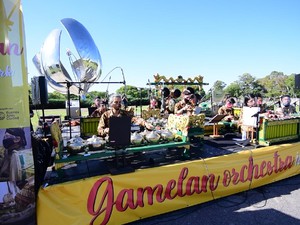 Gamelan Indonesia Menggema di Plaza PBB Buenos Aires