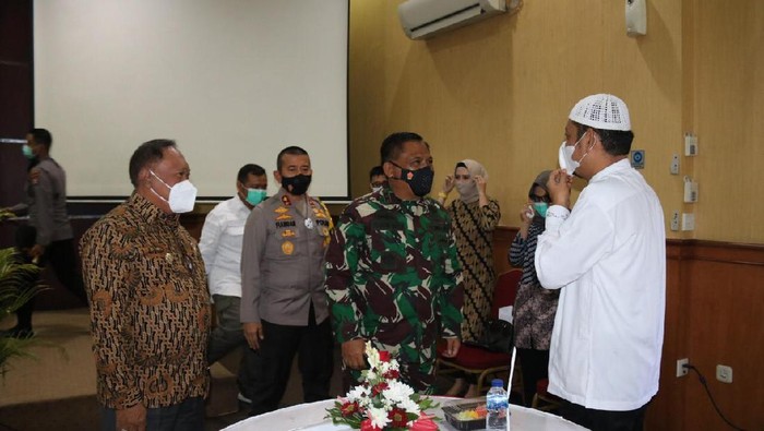 Jelang Masa Tenang, Pangdam dan Kapolda Temui 4 Paslon Pilwalkot Cilegon