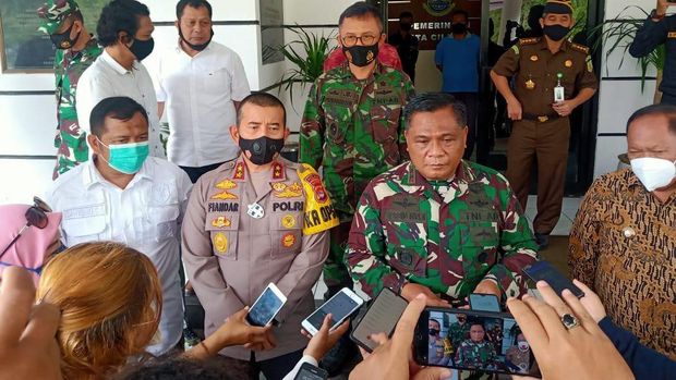 Jelang Masa Tenang, Pangdam dan Kapolda Temui 4 Paslon Pilwalkot Cilegon