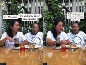 Ngakak! Bapak Ini Gombalin Istrinya yang Mau Minum Kopi Vietnam