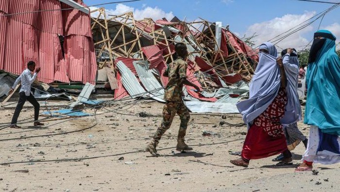 Presiden Donald Trump telah memerintahkan penarikan sebagian besar personel militer dan keamanan AS dari Somalia (AFP Photo)