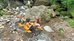 Rest Area Tikako, Rest Area Menyegarkan di Atas Sungai