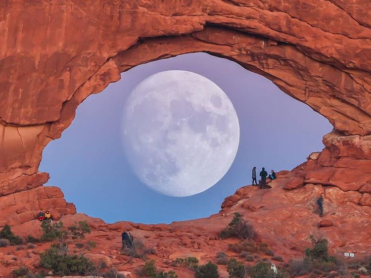 Bukan Editan, Foto Bulan Ini Dijepret Pakai Trik Khusus