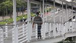 Bakal Direvitalisasi, JPO Sudirman Akan Dilengkapi Jalur Sepeda