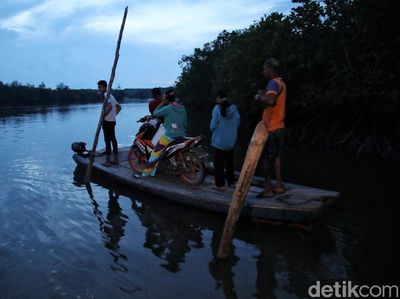 Ini Lho Transportasi Andalan Warga di Pulau Terluar Rupat