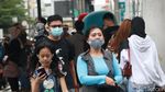 Foto: Bandung Zona Merah, Jalan Asia Afrika Tetap Ramai Wisatawan