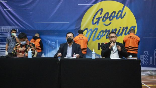 Komisi Pemberantasan Korupsi (KPK) berhasil melakukan Operasi Tangkap Tangan (OTT) tindak pidana korupsi pada program bantuan sosial di Kementerian Sosial untuk penanganan Covid-19. (Dok: Humas KPK)