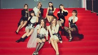 TWICE hanya datang ber-8 tanpa Jungyeon. (Foto: dok. Mnet)