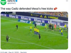 Netizen Prihatin Barcelona Dikalahkan Cadiz