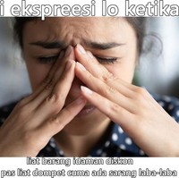 Ada yang pernah ngerasain kayak gini juga? Apa daya cuma bisa gigit jari deh.. Foto: Instagram