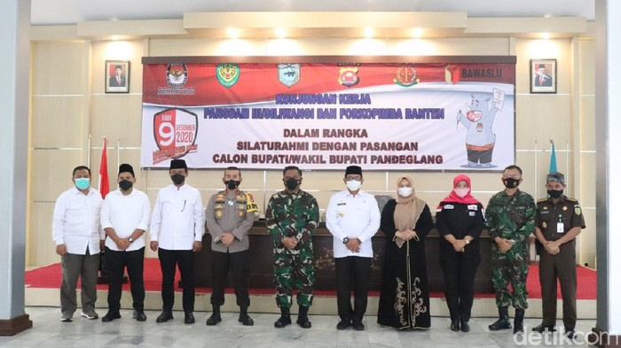 Pesan Kapolda-Pangdam Siliwangi untuk para calon Pilkada Pandeglang