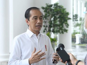 Komentar Jokowi Usai Terima Vaksin COVID-19: Nggak Terasa Sama Sekali