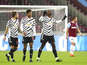 West Ham Vs MU: Tertinggal Dulu, Setan Merah Lantas Menang 3-1